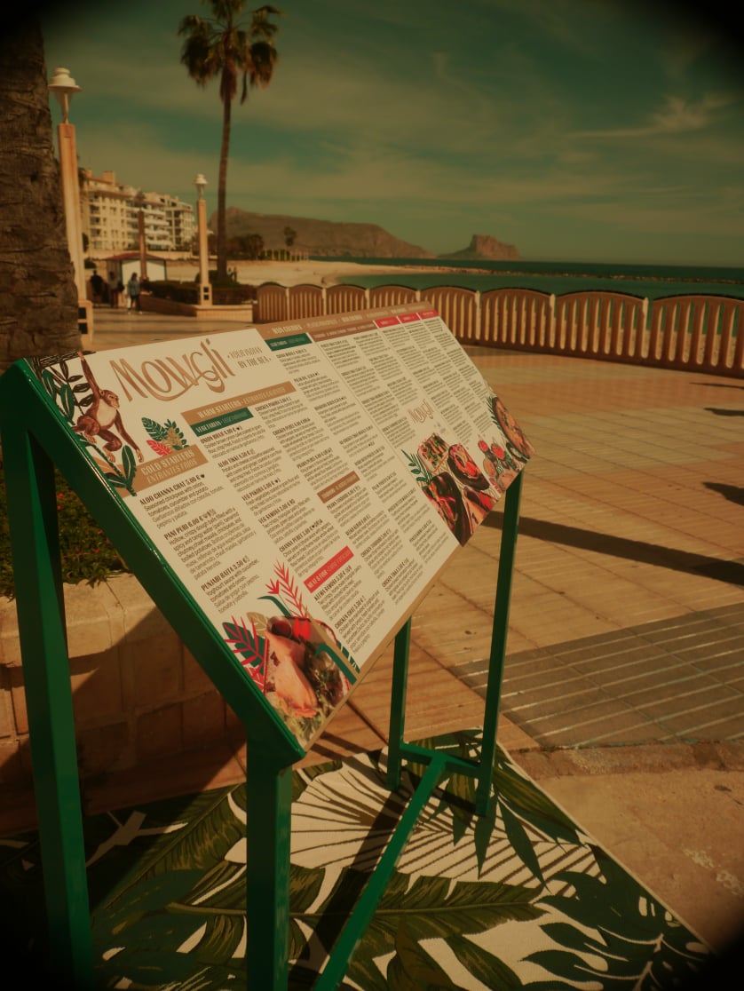 Indian Restaurant Mowgli Menu